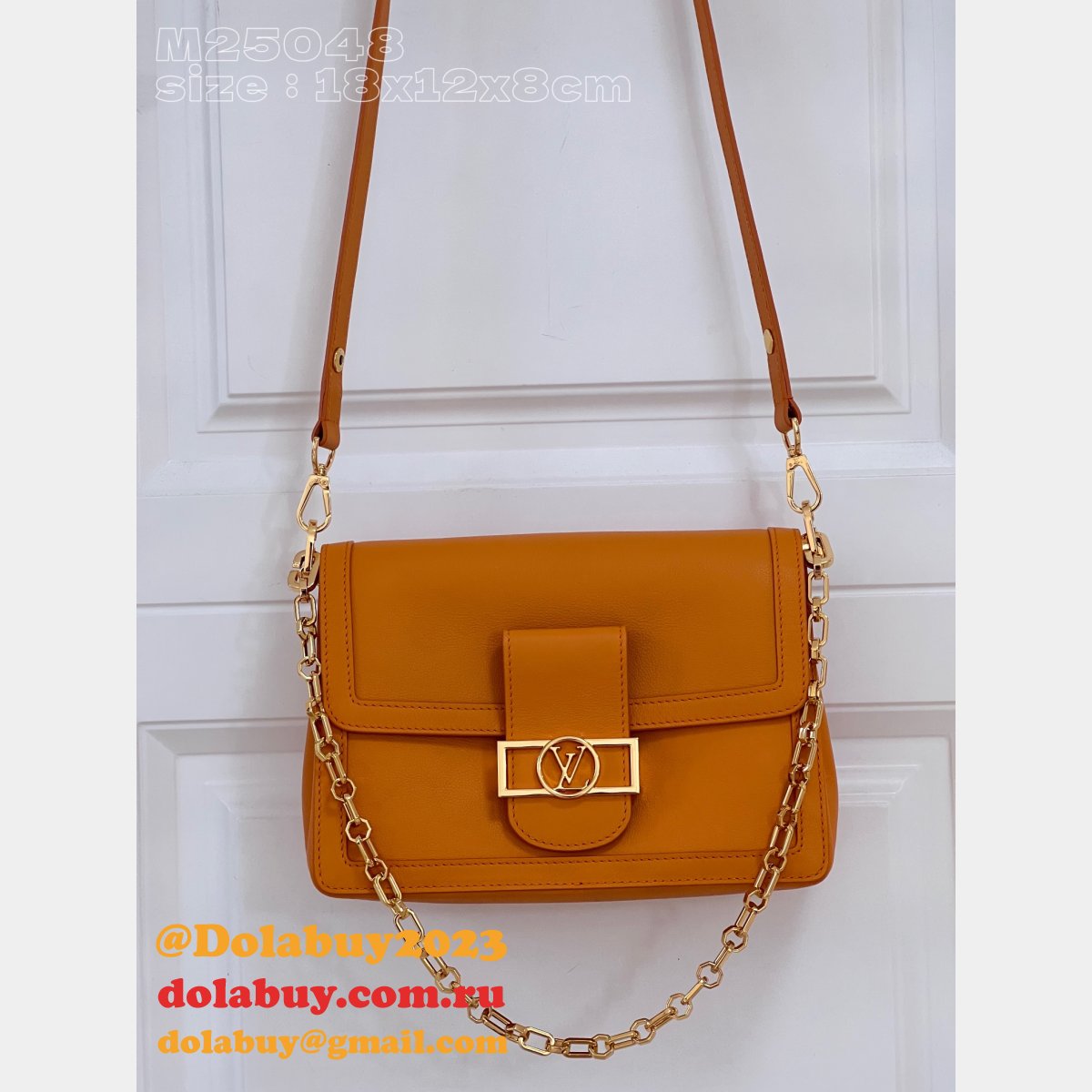 Sale Fake Louis Vuitton Dauphine Soft MM H27 M25209 Bag