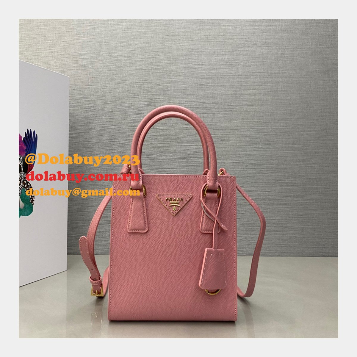 TOP PRADA SAFFIANO KILLER BAG FASHION 1BA358