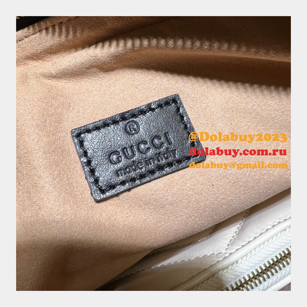 should i buy G*u*i replica 699758 double g multi-use mini bag