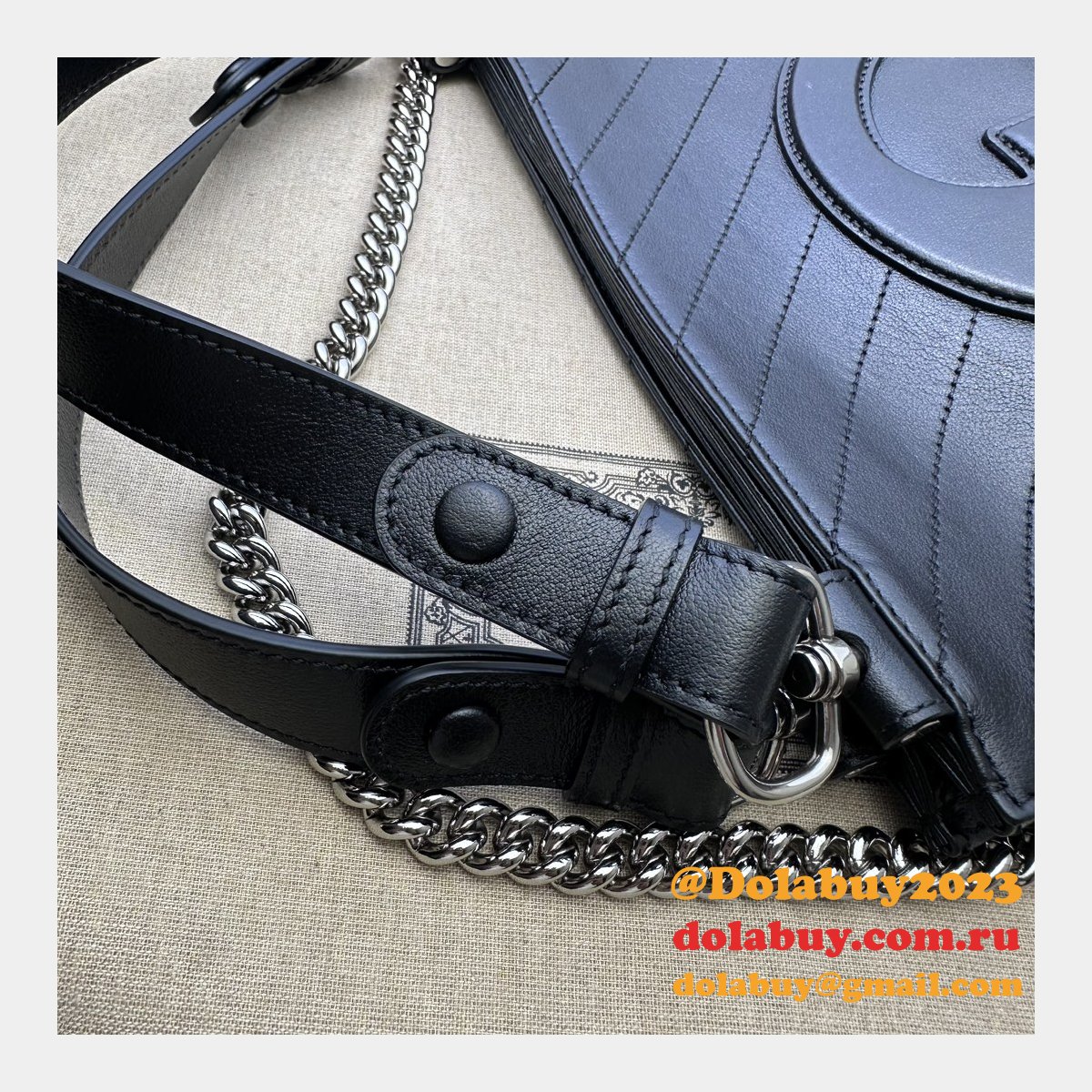 blondie tote designer replica G*u*i 751518 bags store