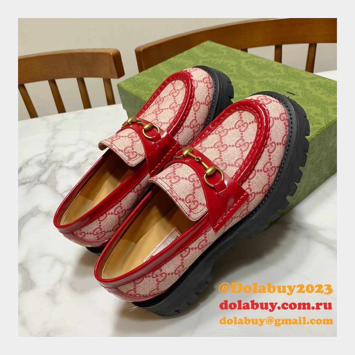 G*u*i replica loafers moccasins shop men shoes