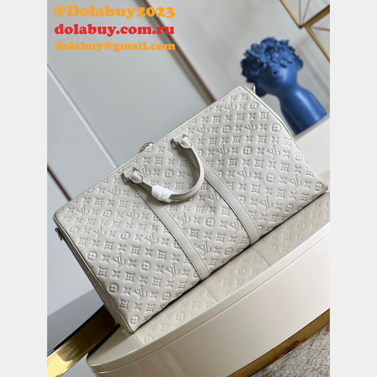 The Luxury Louis Vuitton Fake M20901 Keepall 50 Travel Bags