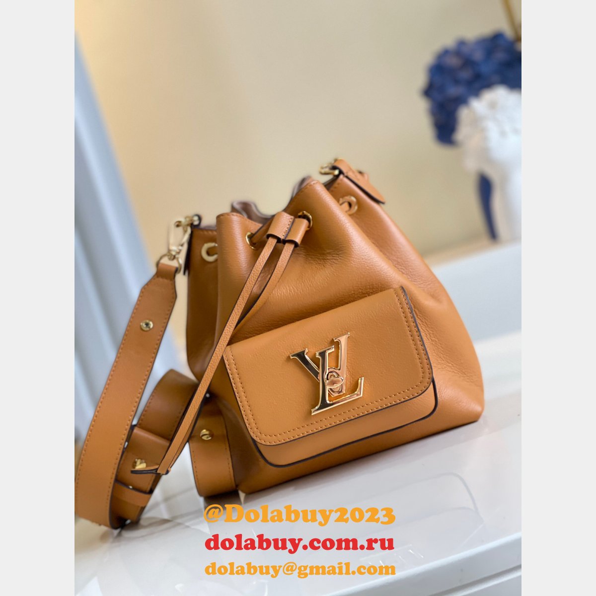 Louis Vuitton Replica Lockme Rock Bucket NV M57688/M57687/M57689 Bag