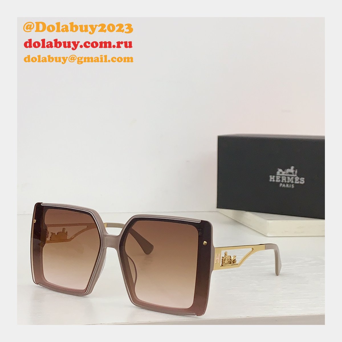 Hermes Sunglass Replica 9177 Online For Sale