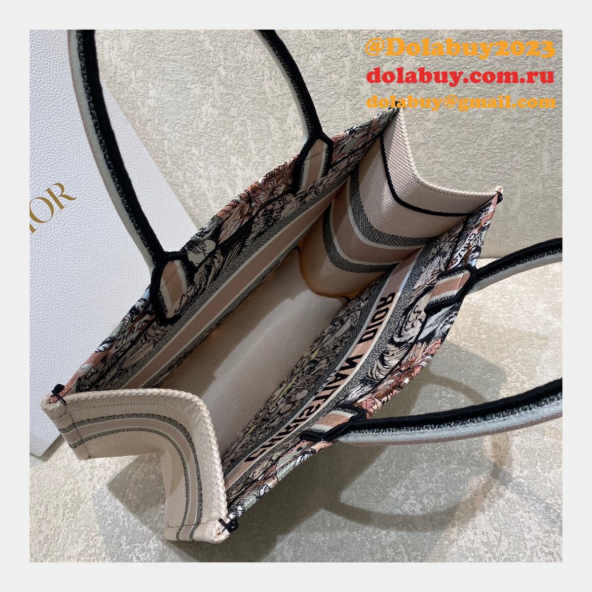 Replica Christian Dior CD Book Tote Dolabuy and Bag of the Week