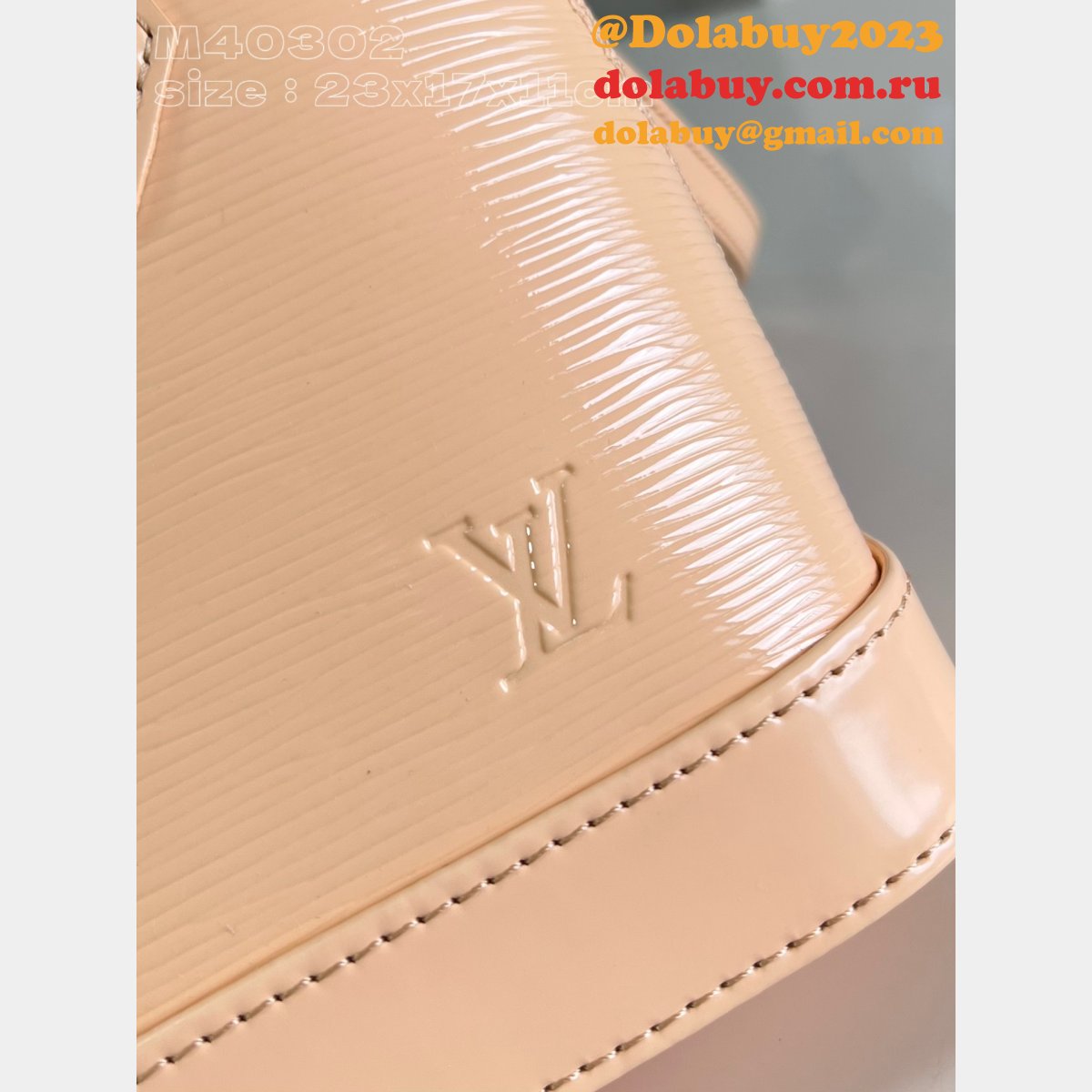 Louis Vuitton Alma PM Epi M40302 Apricot M40302 Knockoff Handbags