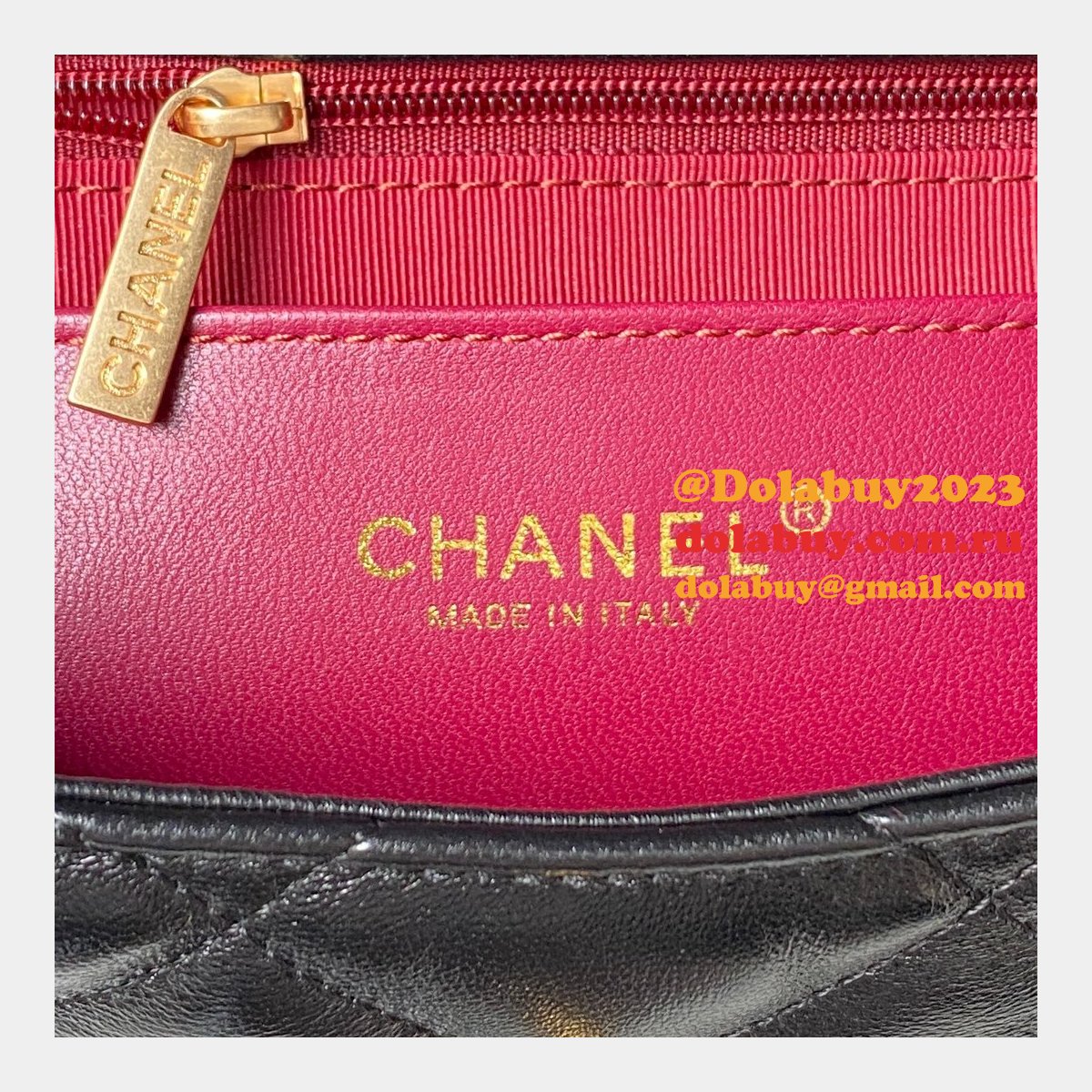 Cheap Copy AS4322 Shoulder 1:1 Mirror Fashion Black Bag