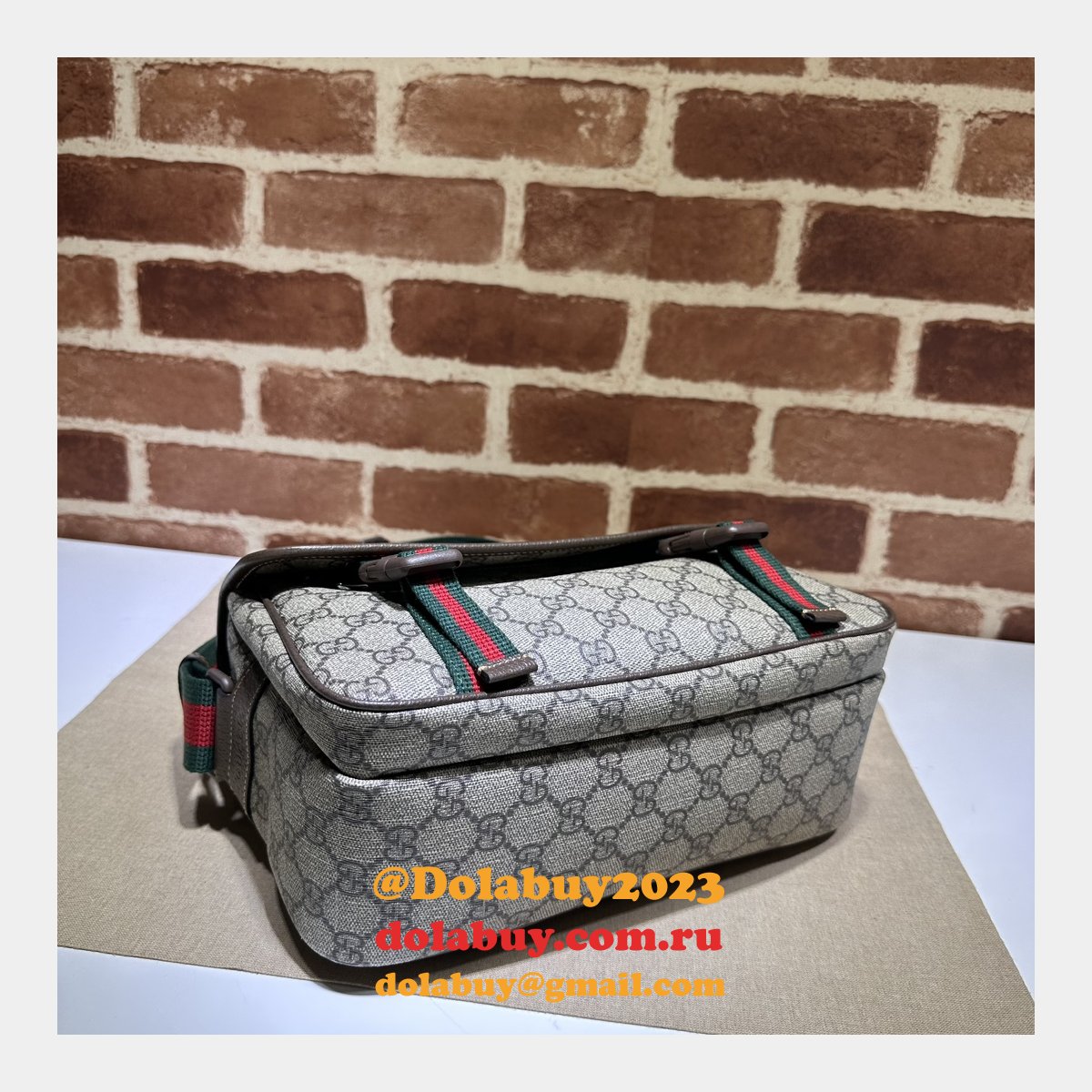 Gucci Designer 760123 Mens Messenger Replica Bag