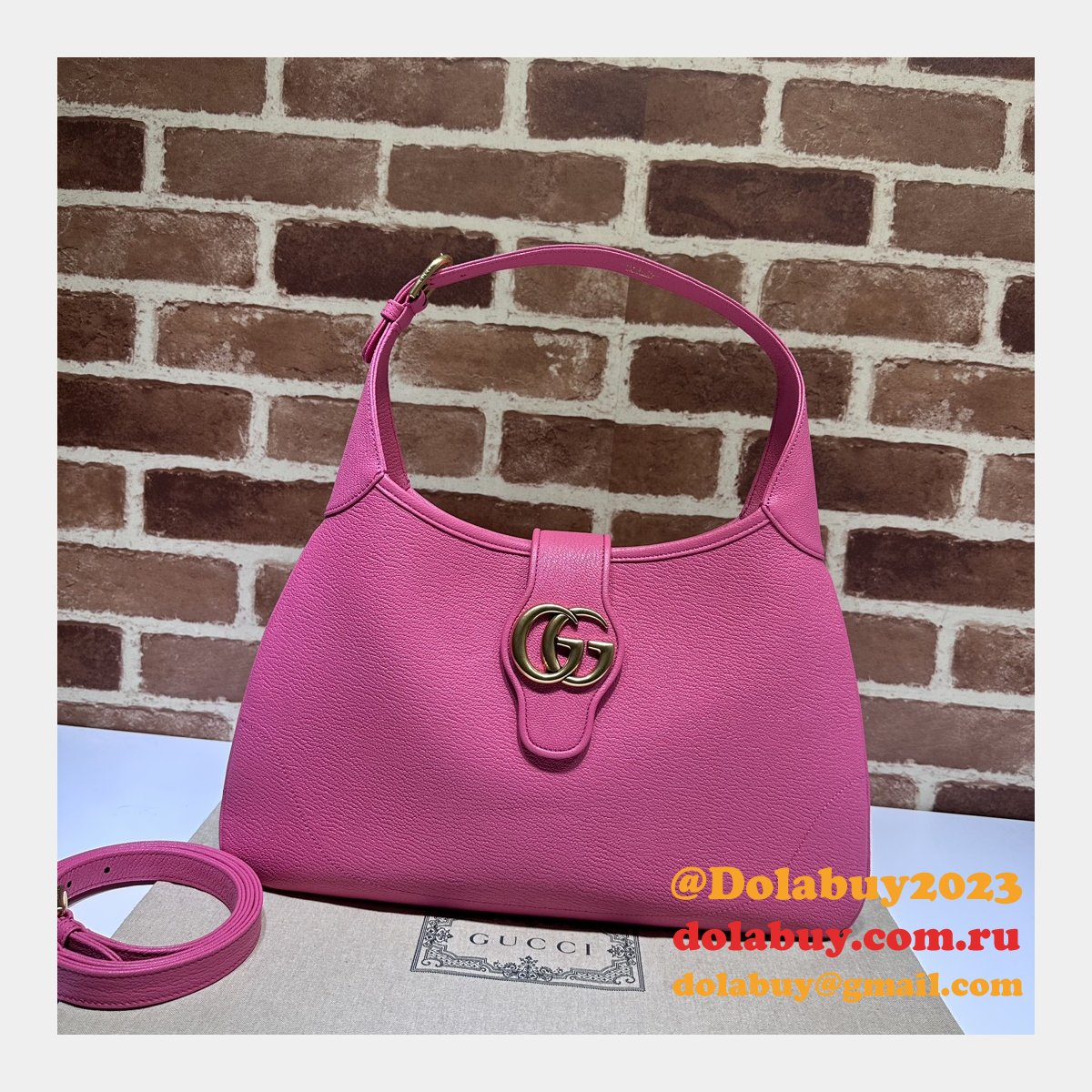 Gucci Inspired Aphrodite Half 726274 Replica Shoulder Bag