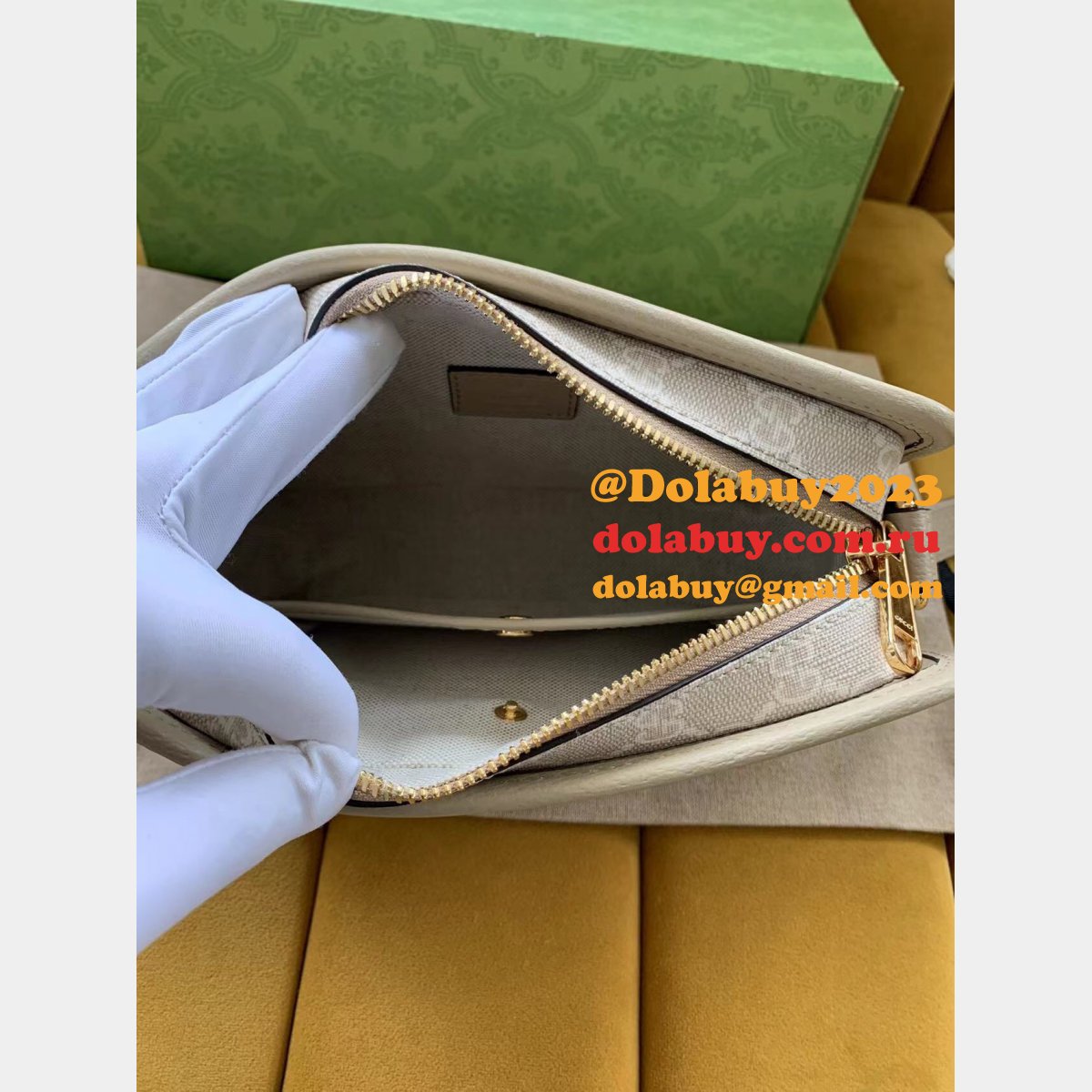 G*u*i luxury men replica 658572 with interlocking g bag