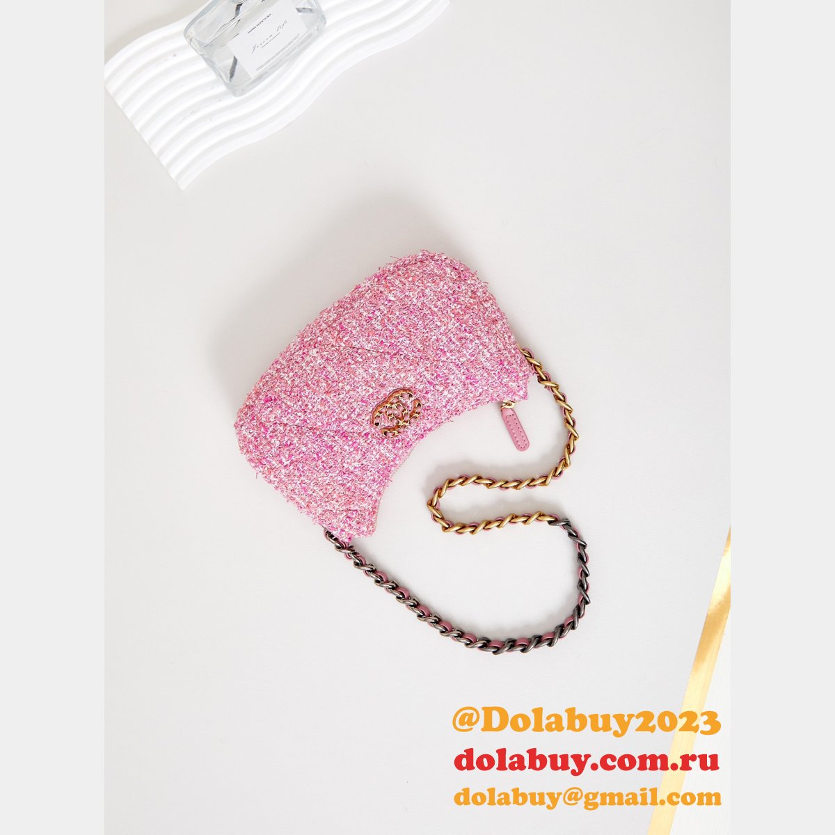 Hotsell Replica Handbag AAA Quality Crossbody AP3763 Pink Bag
