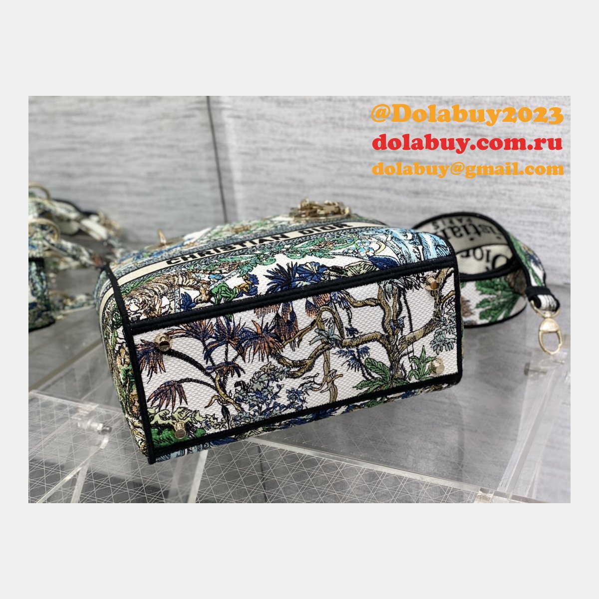 Lady Dior 24cm 100% Identical Lady Replica Bag Sale Online