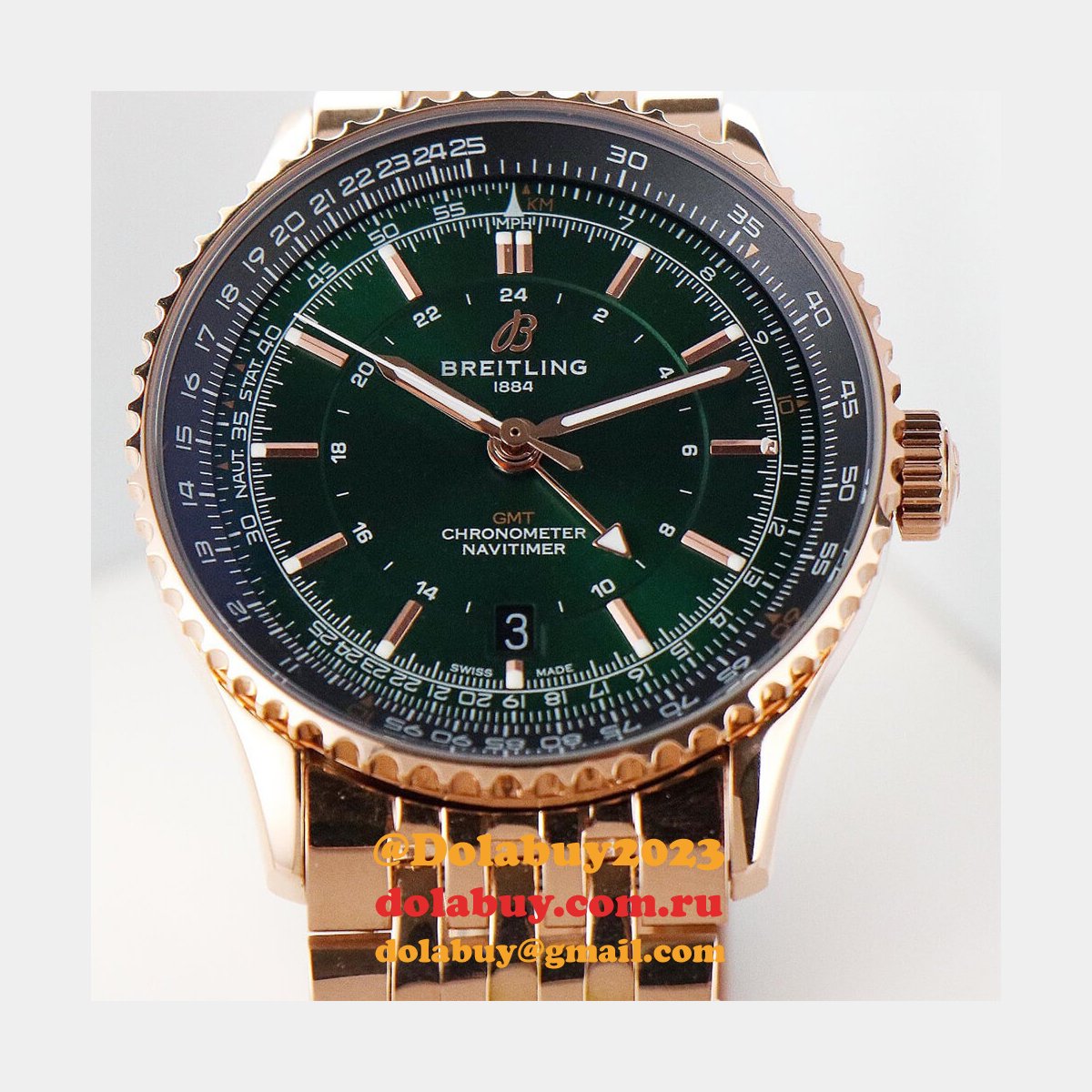 Breitling Navitimer Automatic Gmt 41