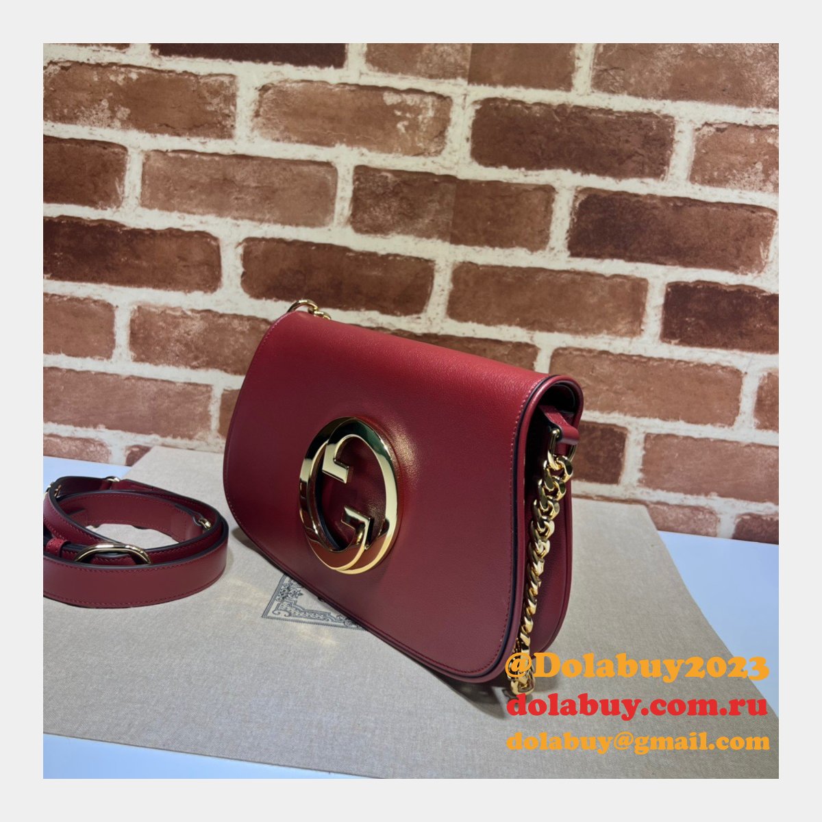 luxury G*u*i wholesale blondie shoulder 699268 fake bag