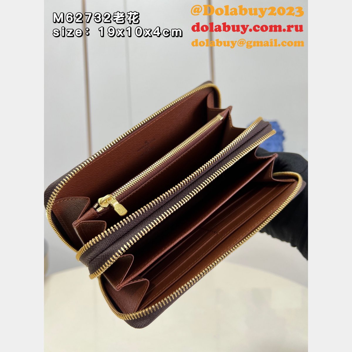 Dolabuy Louis Vuitton M62732 Fake Leather Designer Wallet