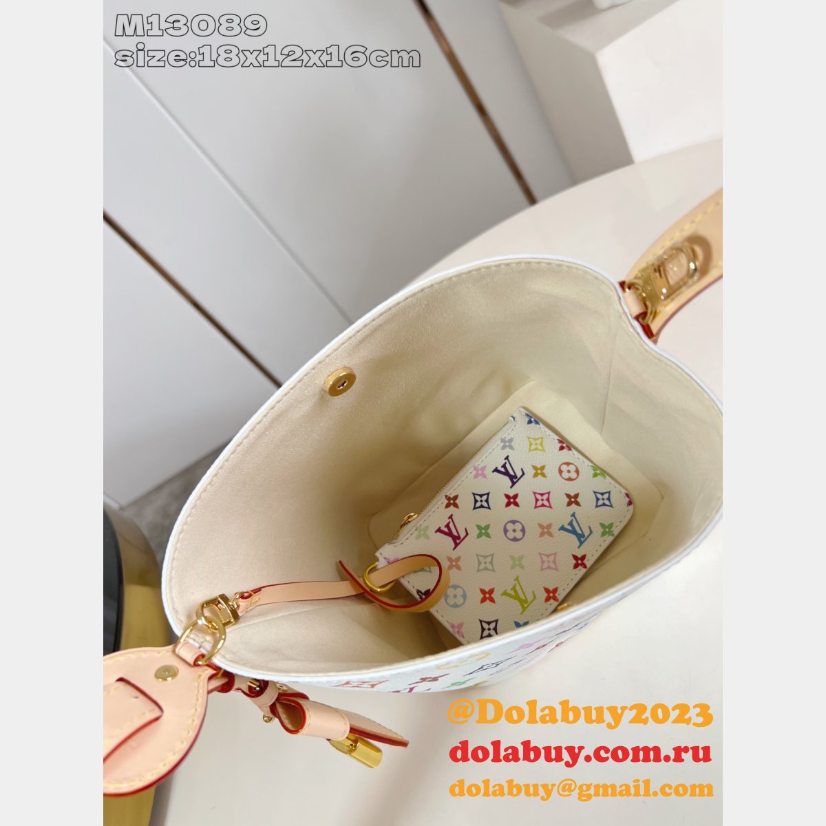 Louis Vuitton M13089 LV x TM All In BB Other Monogram Canvas Women Bag