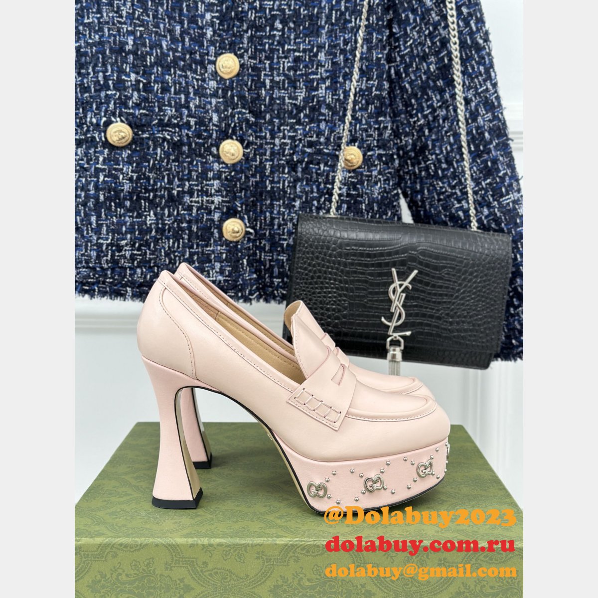 aaa+ replica G*u*i high quality single shoes