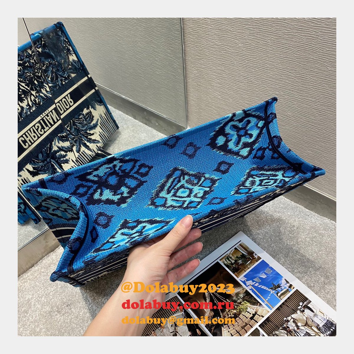 Best Quality Christian Dior Book Tote Bag