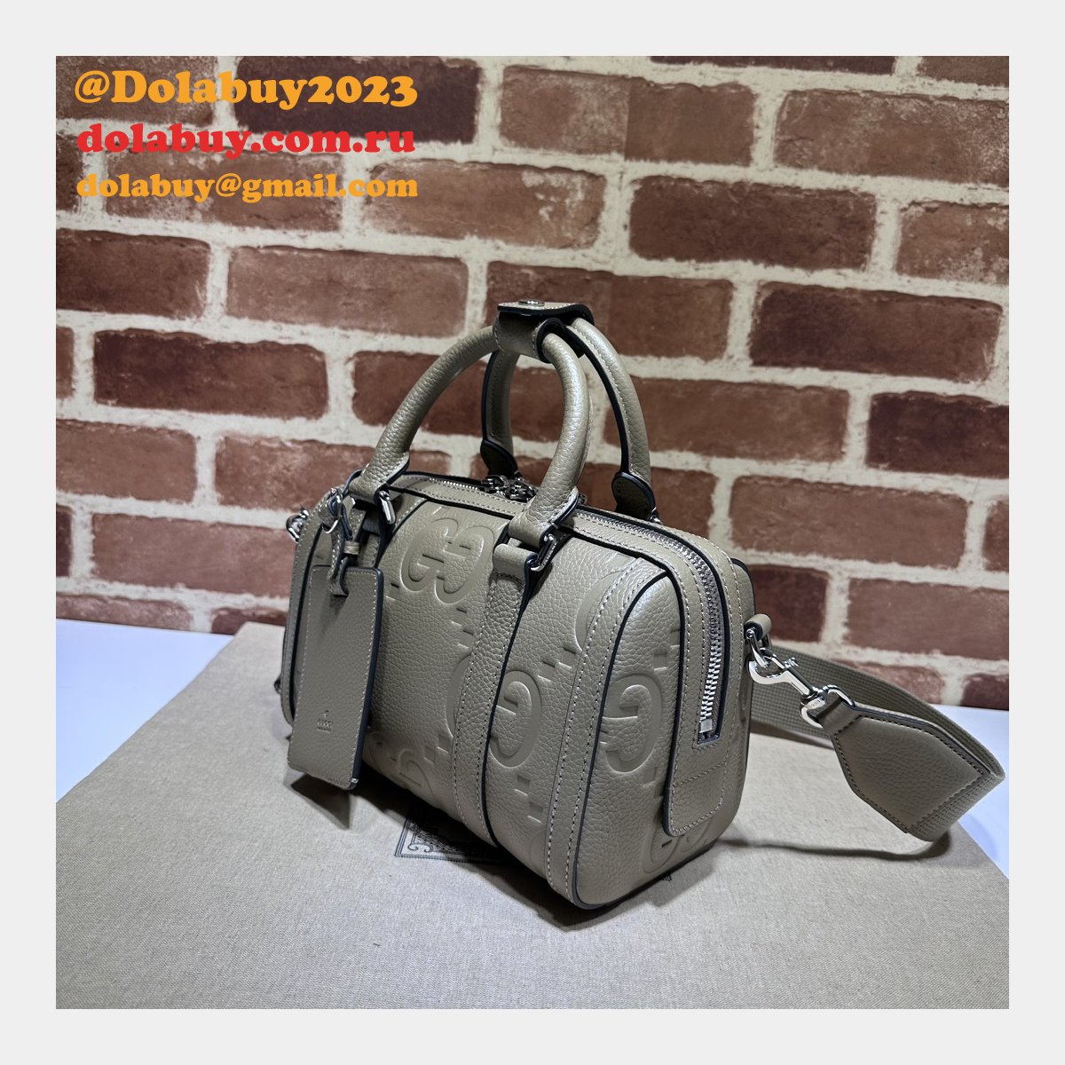 Jumbo GG Replica Gucci 7 Star 725292 Duffle Inspired Bag
