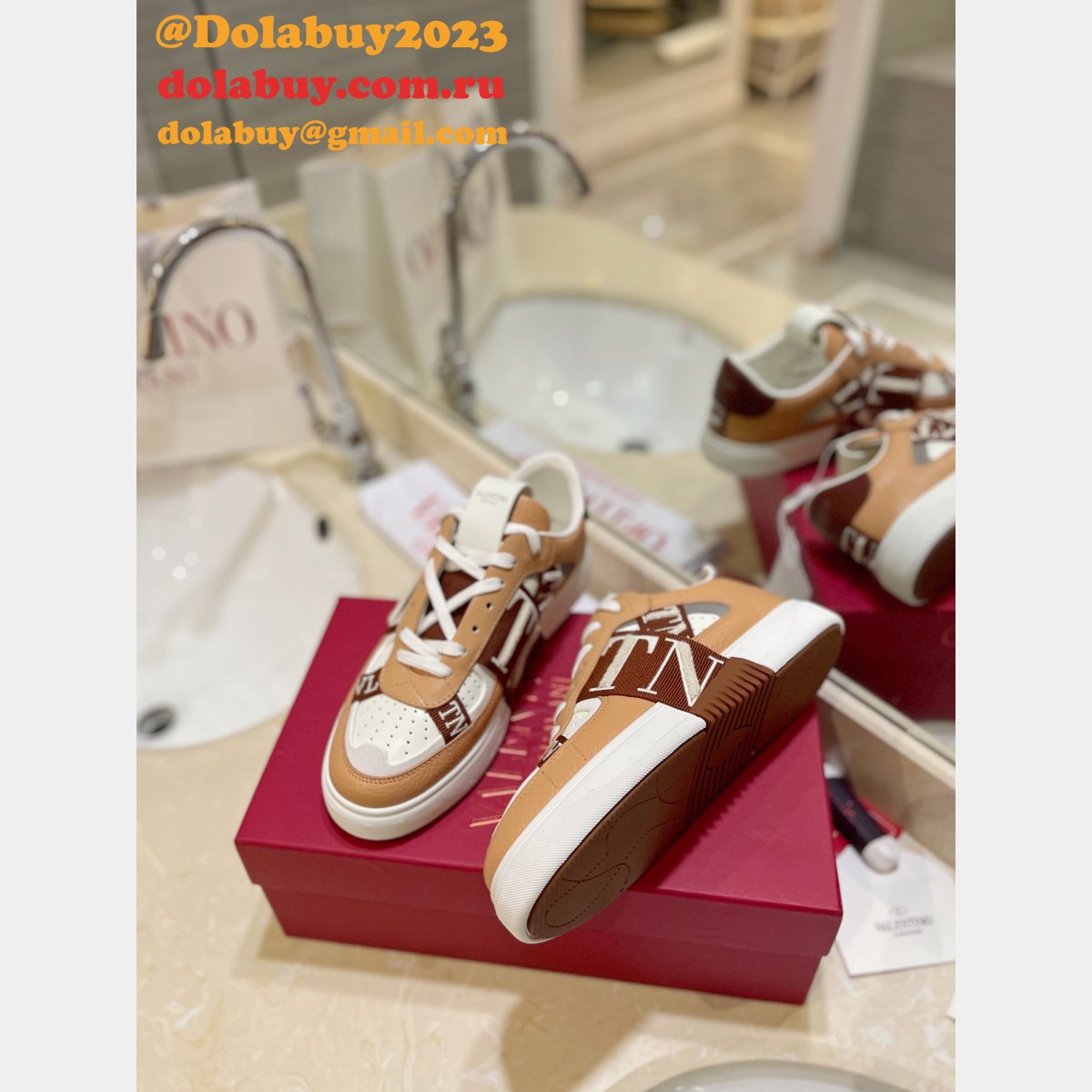 Fake Valentino Shoes Replica Sales 1:1 Mirror Online