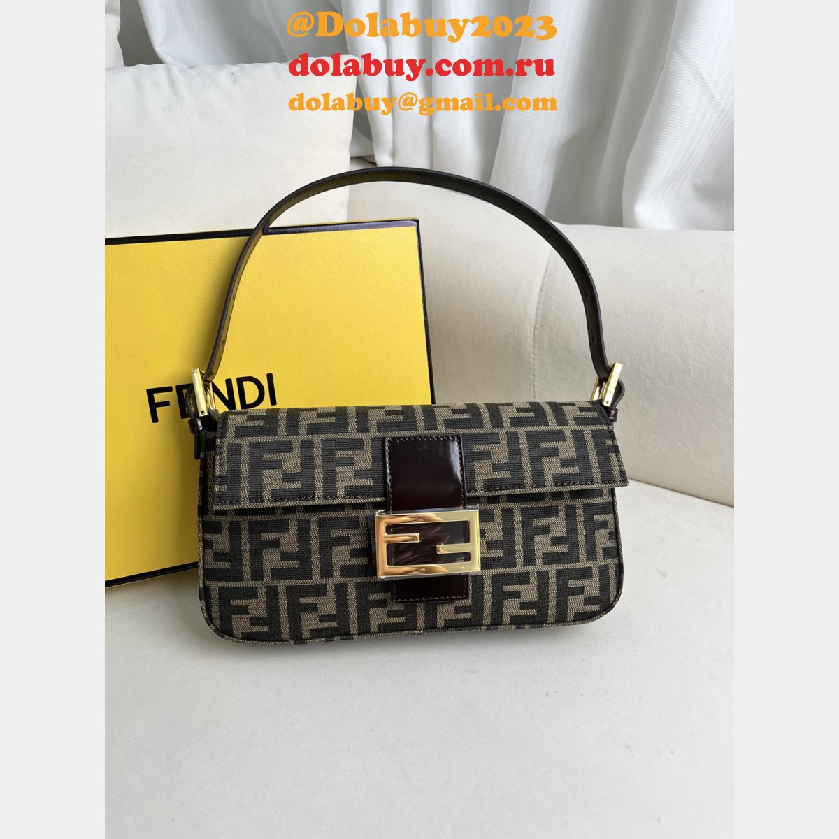 Perfect 1:1 Mirror Fendi Baguette handbag