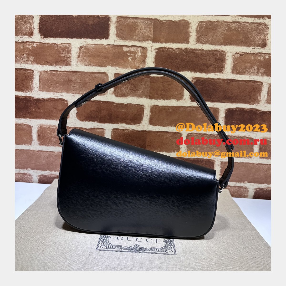 Gucci Copy Horsebit 1955 764155 Shoulder 1:1 Mirror Bag