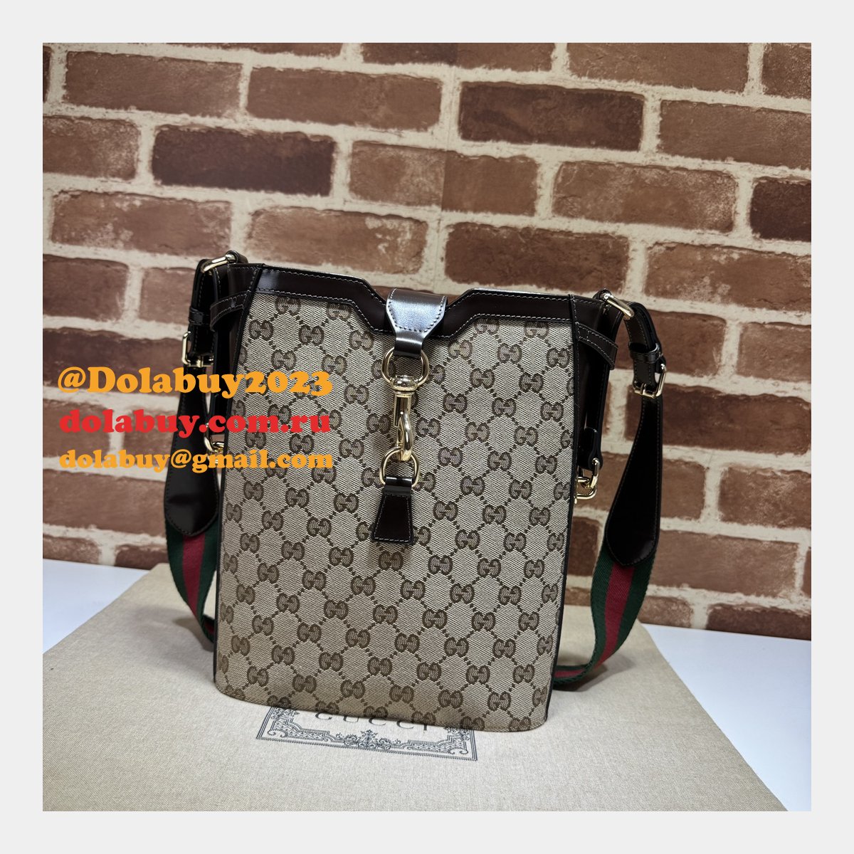 Gucci 7 Star 782911 Original Bucket Shoulder Fake Bag