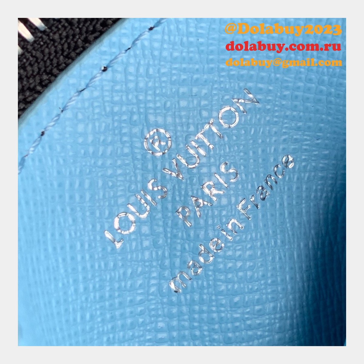 Louis Vuitton 7 Star AAA+ N64608 Gaston Wearable Wallet Damier Graphite Canvas