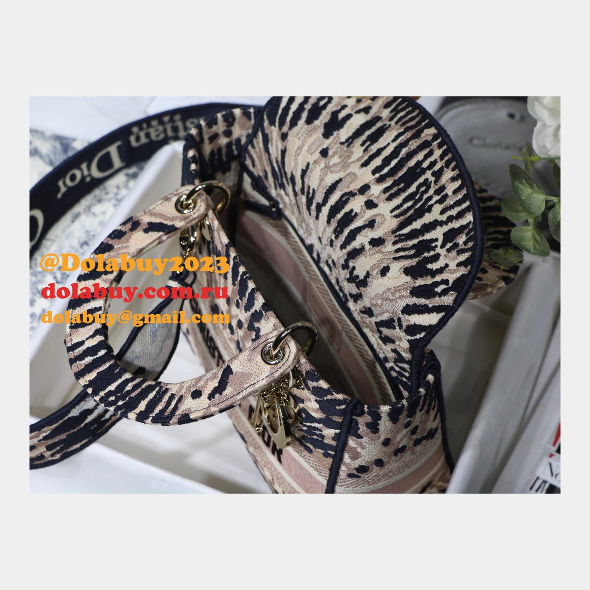 Replica Christian Dior Lady Bag 24cm Cannage