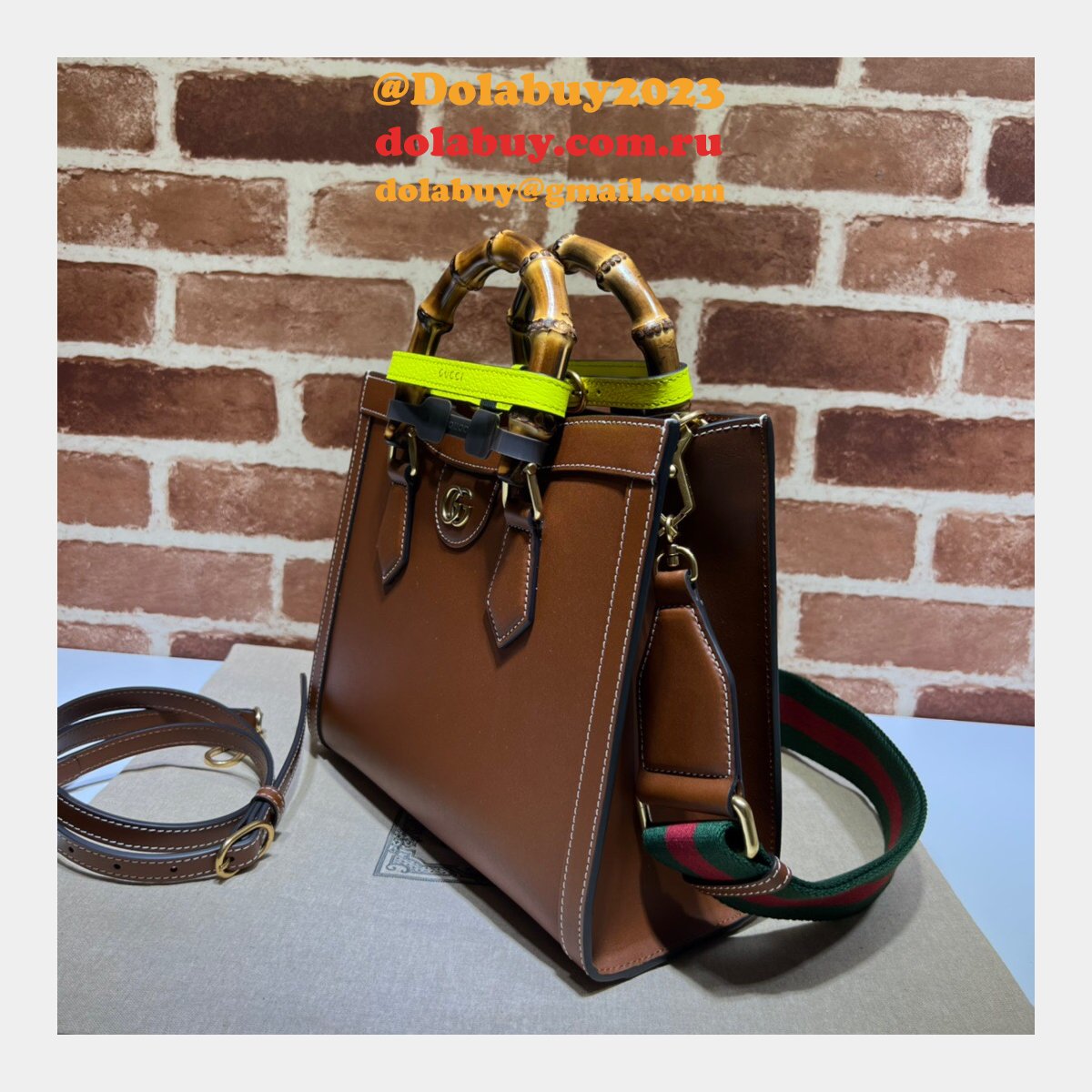 Fake Gucci 1:1 Quality Diana Top Handle Tote 702721 Bag