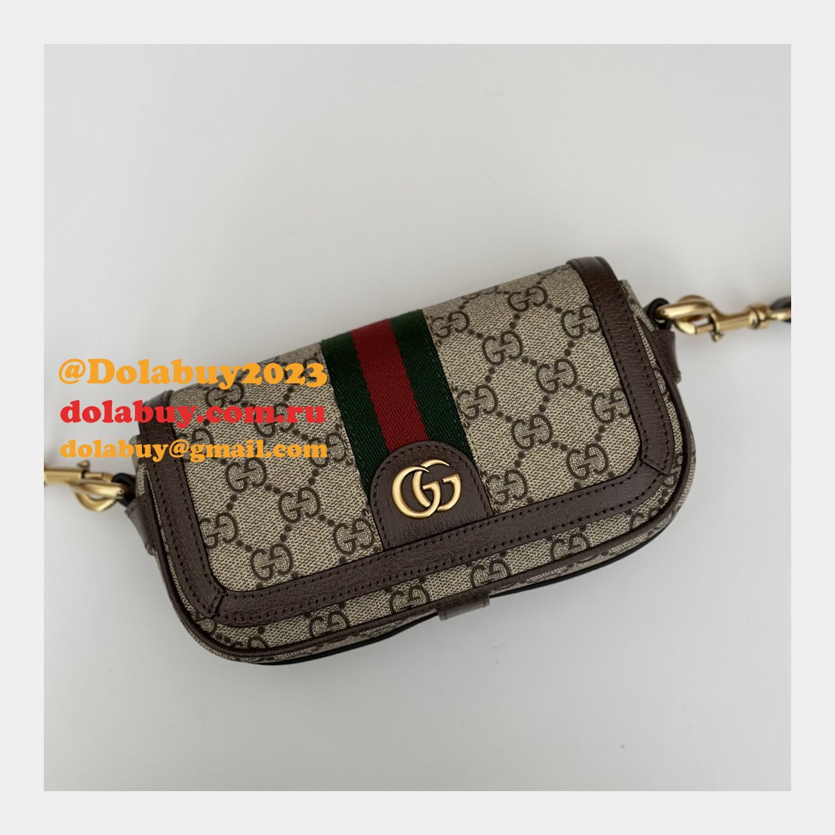 Gucci 1:1 Replcia Ophidia Super Mini Shoulder Quality 795466 Bag