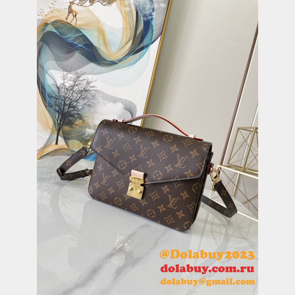 Louis Vuitton Replica Pochette Métis Monogram M44875/M44876 Bag