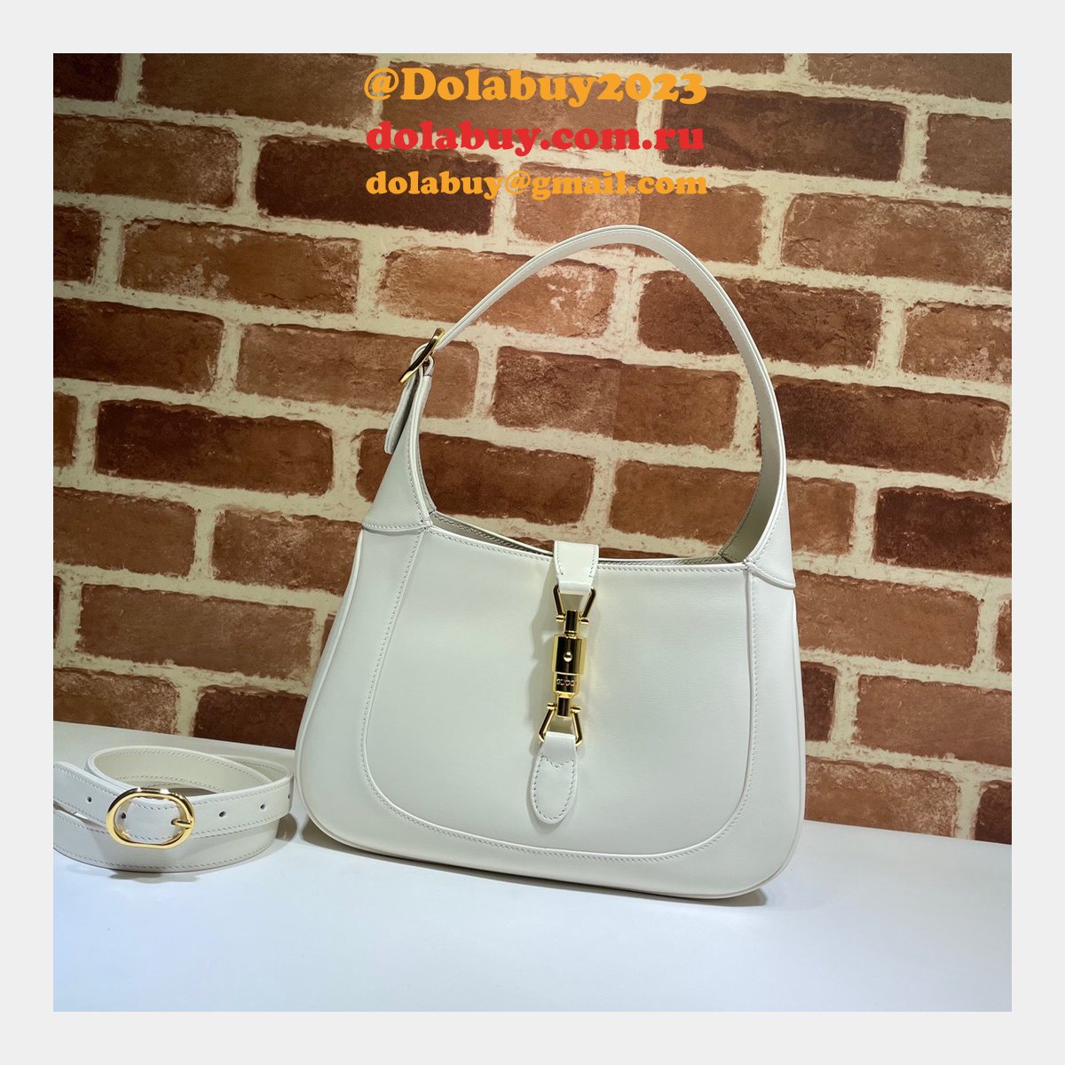Designer Replica Gucci Jackie 1961 Hobo Bag 636709 Leather