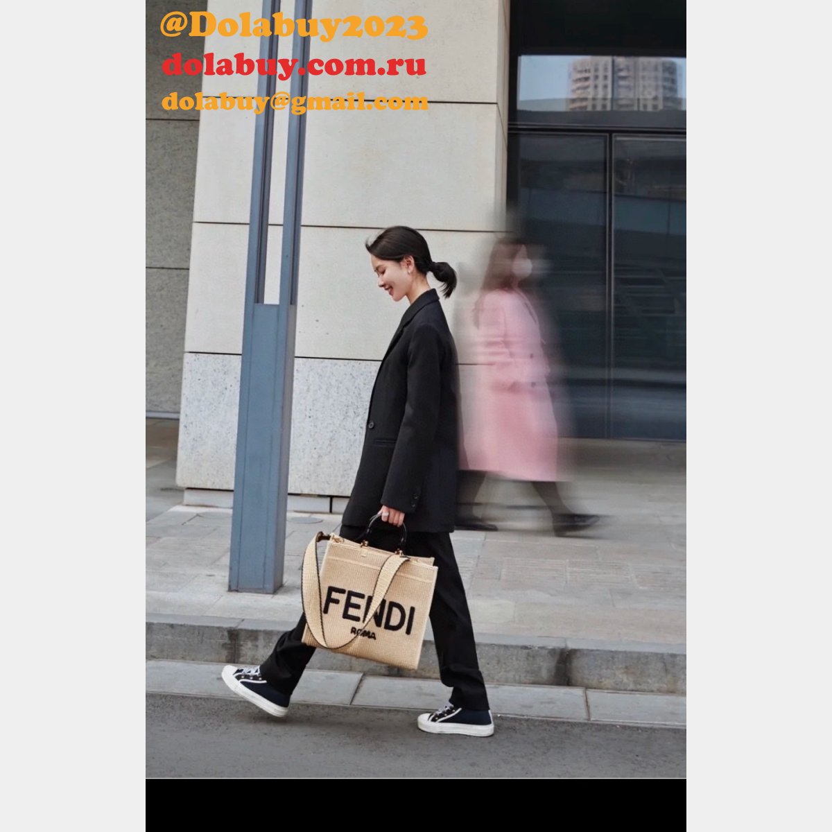 Top Quality Fendi Summer Raffia Shopping Bag Wholesale