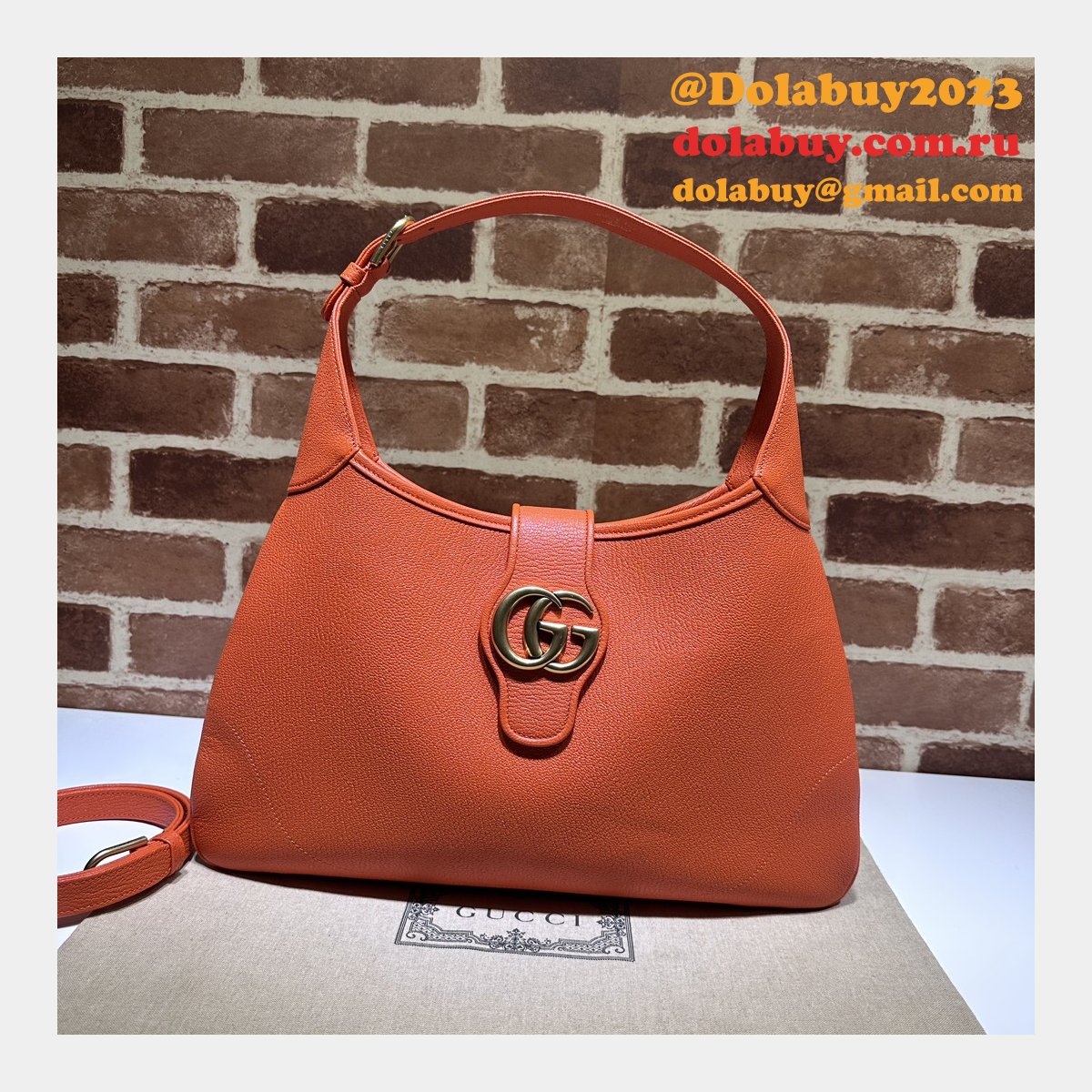 Gucci Inspired Aphrodite Half 726274 Replica Shoulder Bag