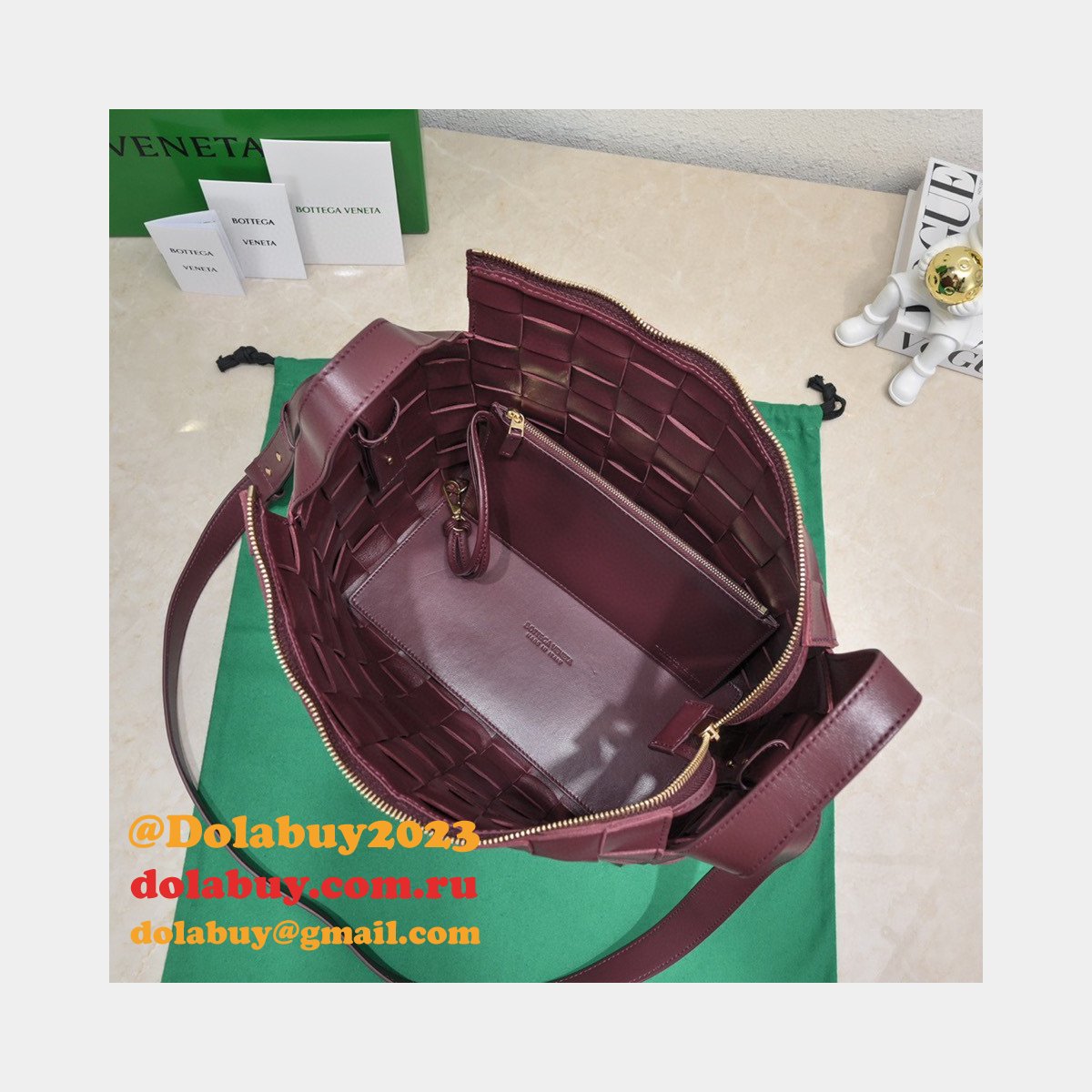 Designer Bottega Veneta 7466# High Quality Bowling Replica Bags