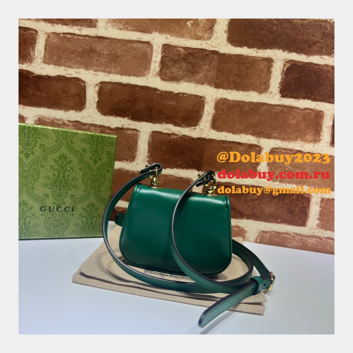 designer G*u*i high quality 698635 blondie card case wallet