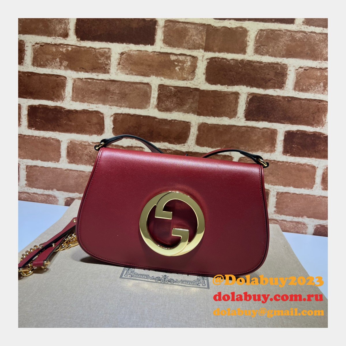 luxury G*u*i wholesale blondie shoulder 699268 fake bag