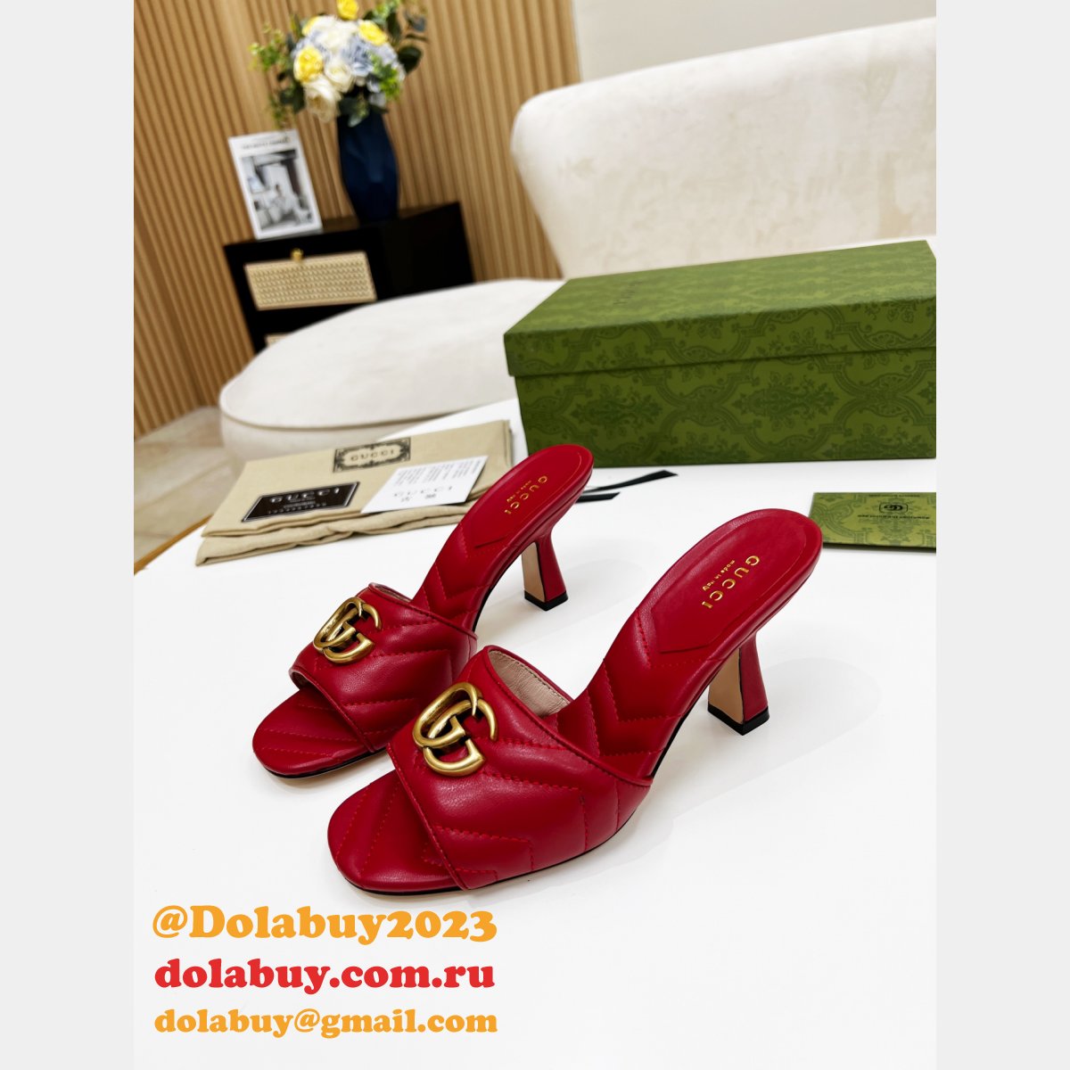 G*u*i replica shoes online shop slippers online