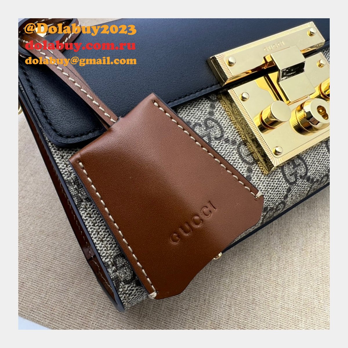 Quality Gucci Replica Padlock Chain 735103 Shoulder Bag