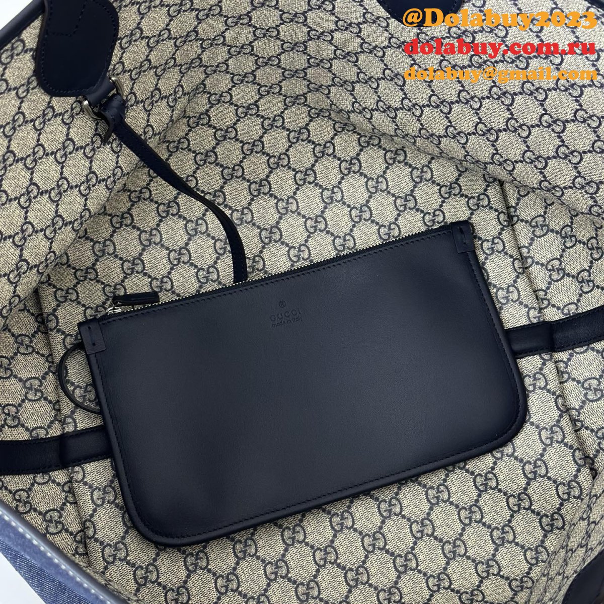 Gucci Totissima Shoulder Tote GG Denim 820481 UK Bag