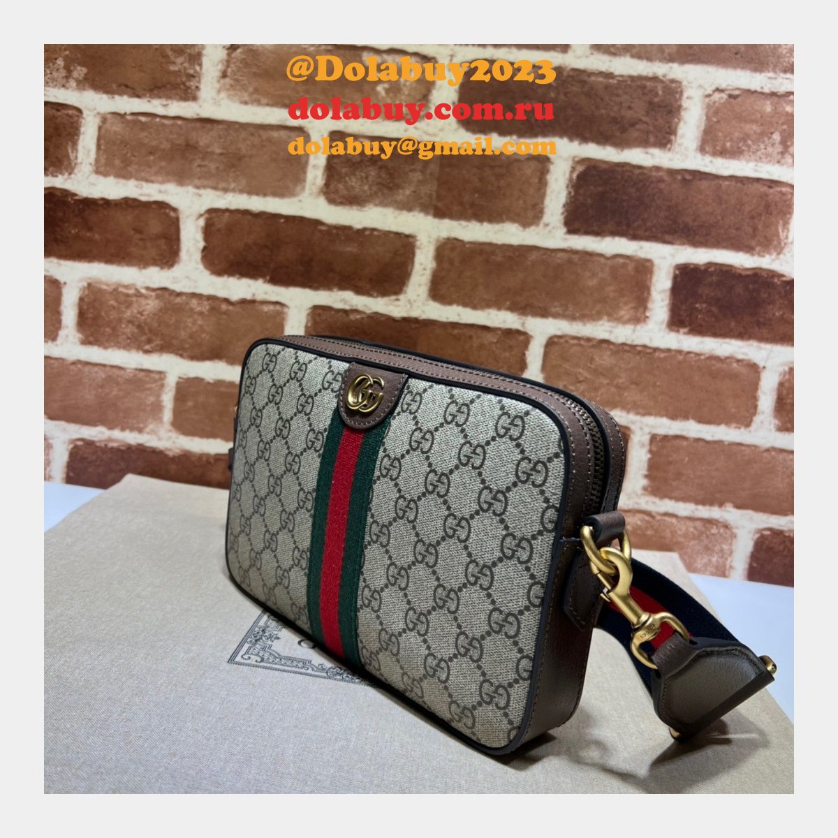 buy 1:1 G*u*i shoulder ophidia gg shoulder 699439 replica bag