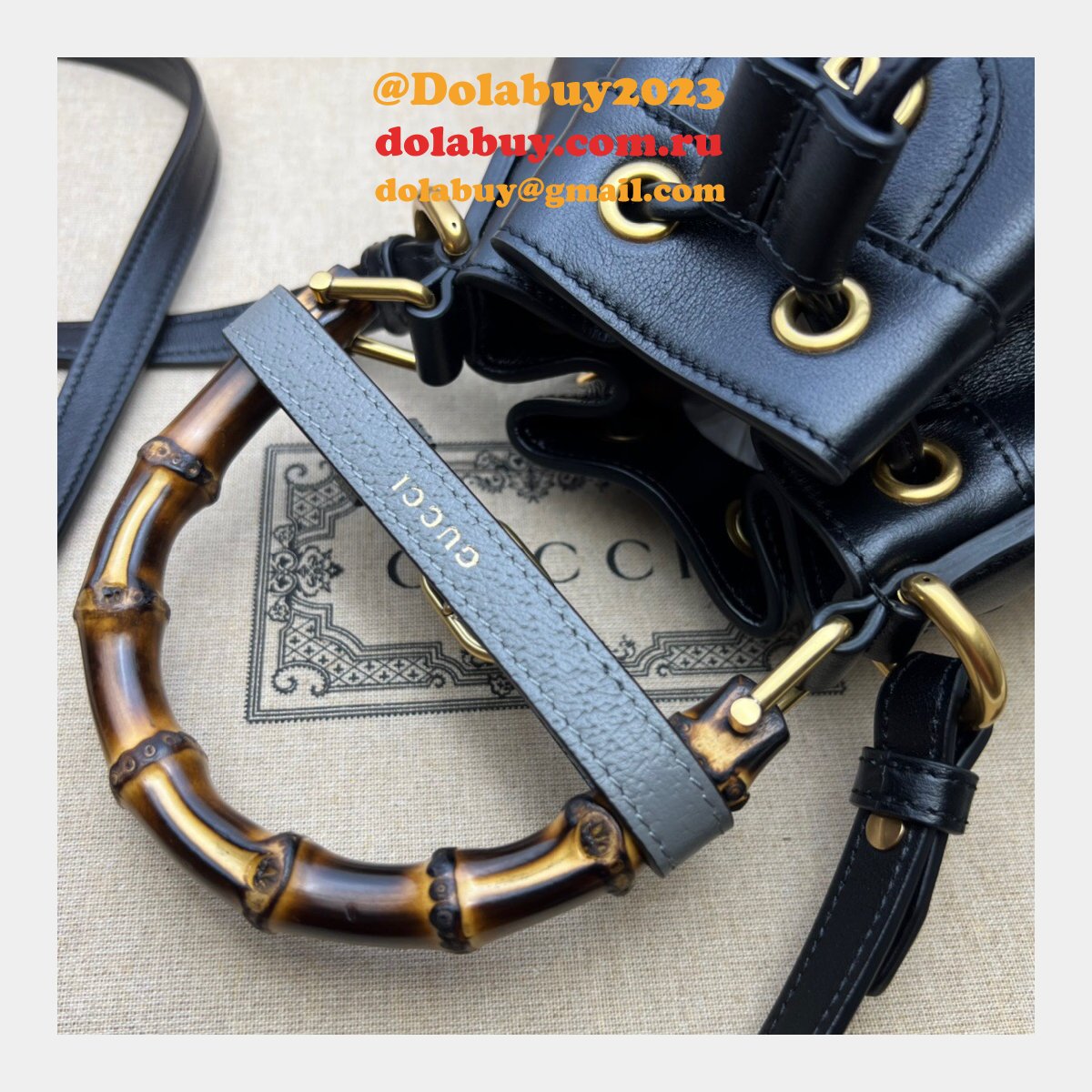The Best Gucci Replicas Diana 724667 bucket bag