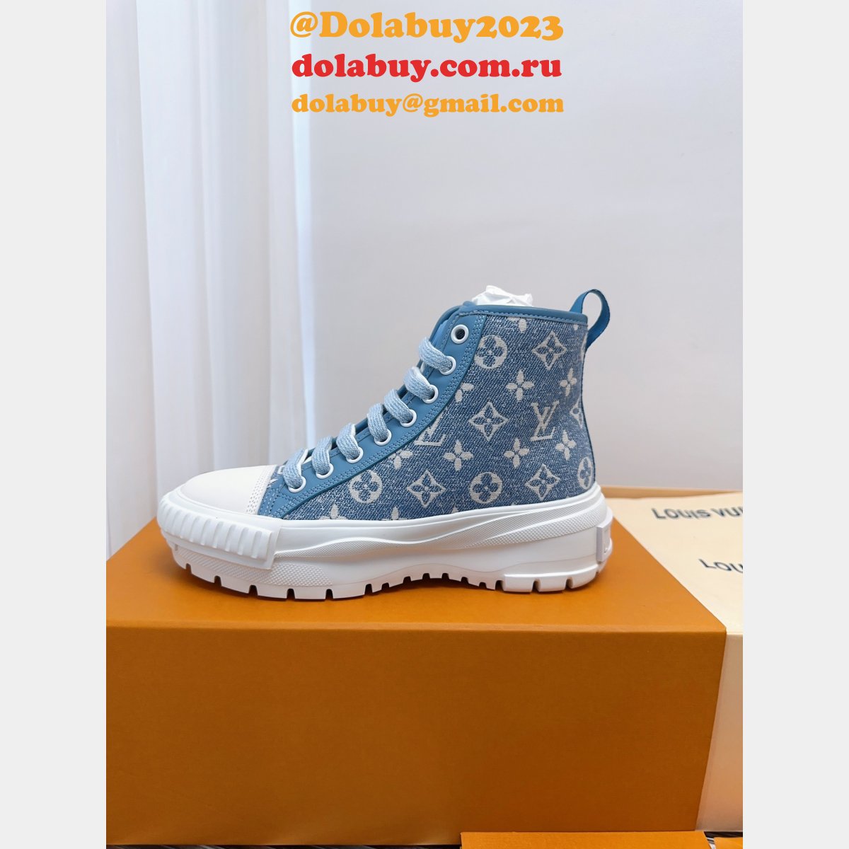 Replica Louis Vuitton Designer Squad Sneaker AAA+ Shoes