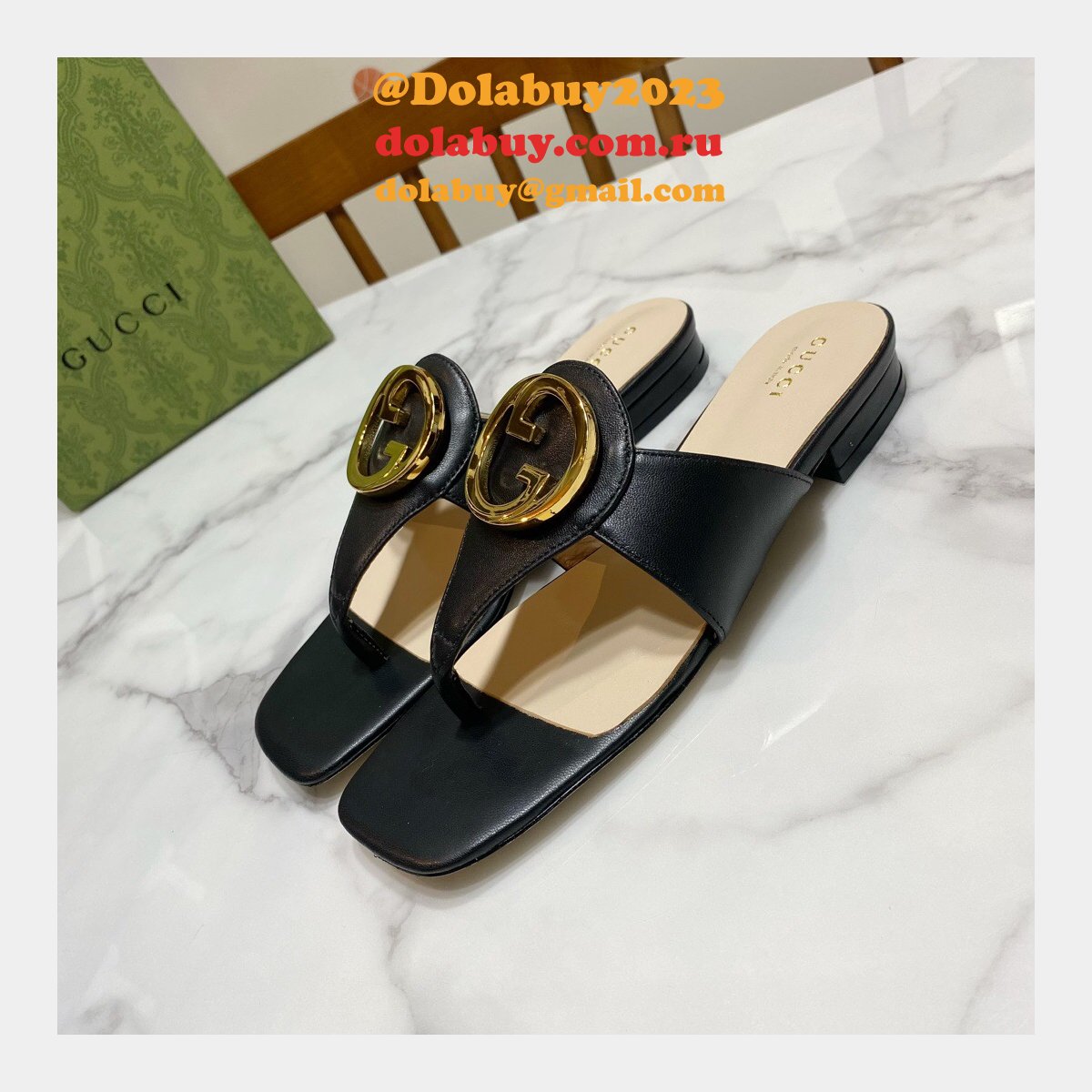 buy 1:1 mirror replica G*u*i blondie shoes online sale