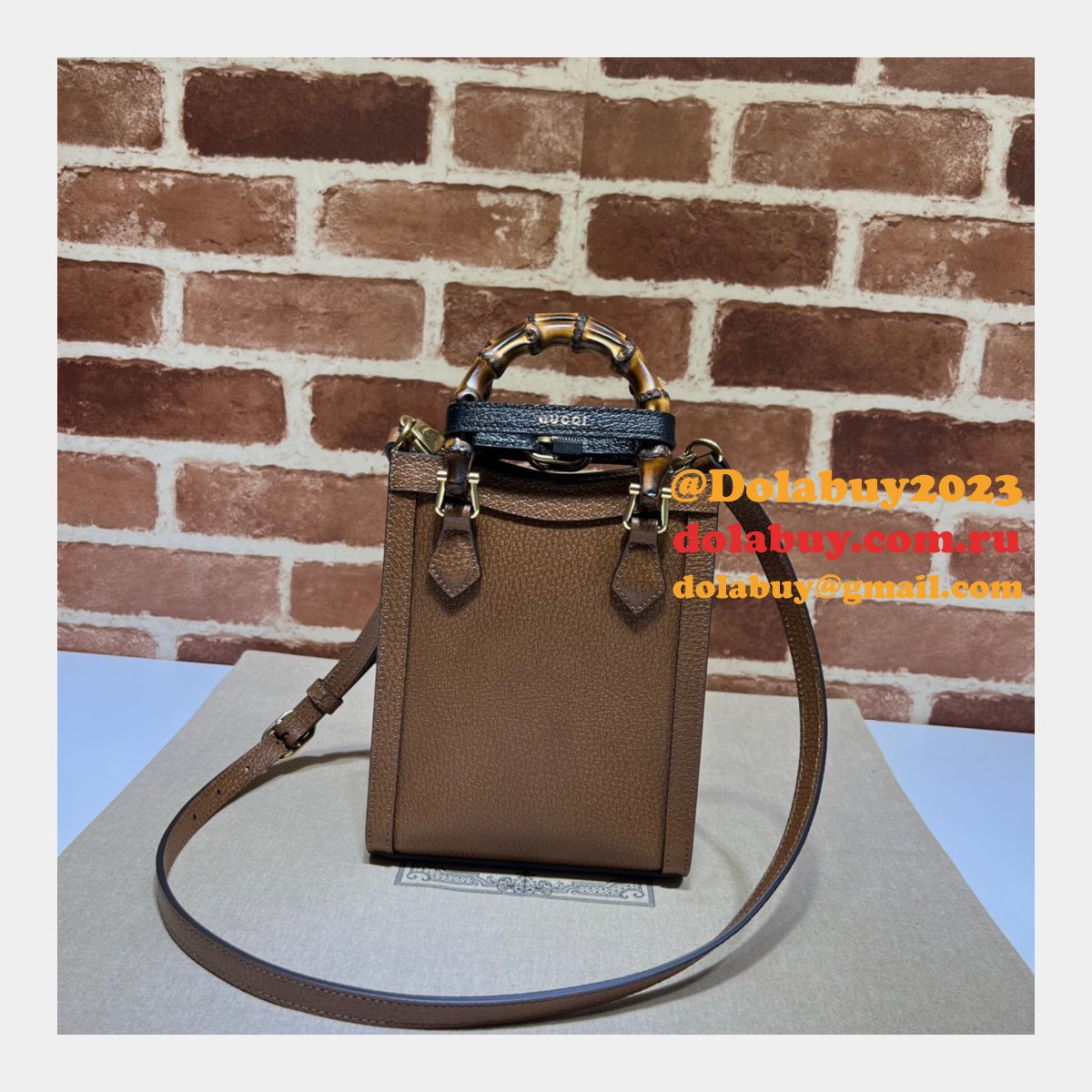 Gucci Replicas Diana 1:1 Mirror Tote Perfect 739079 Bag