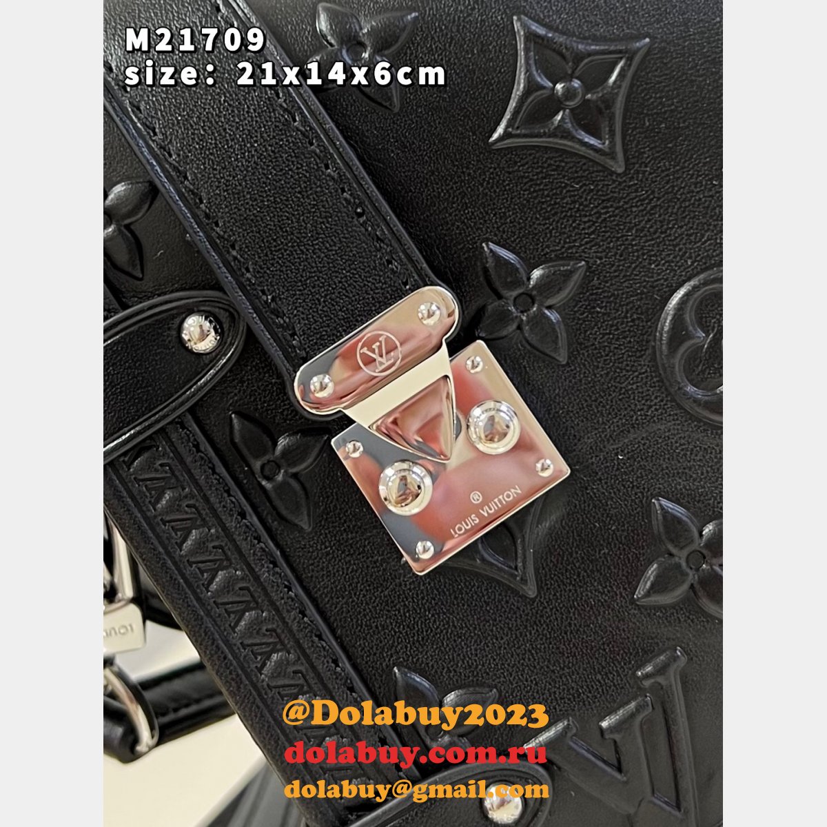 The Highest Quality Louis Vuitton Side Trunk H27 M21709 Black