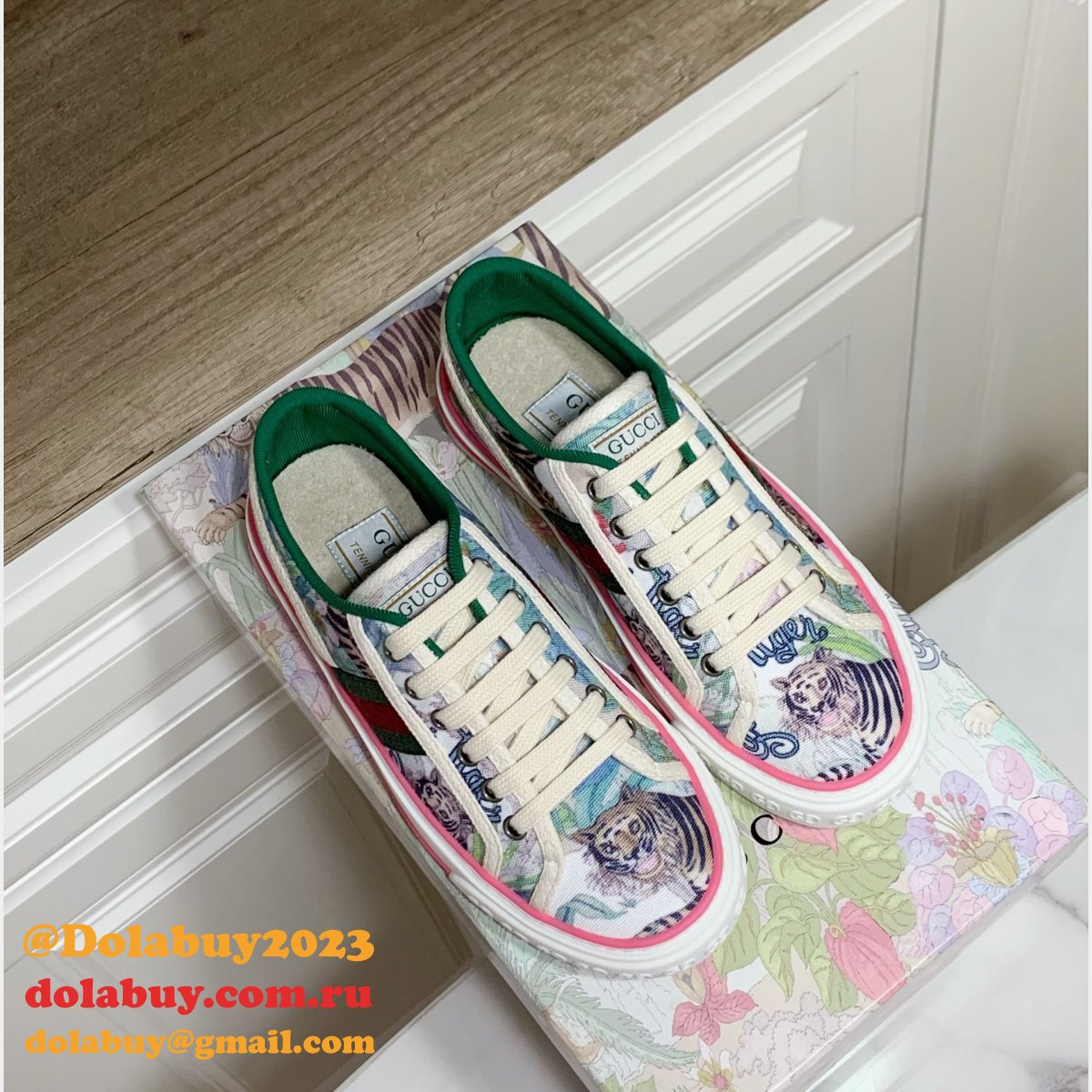 replica G*u*i canvas shoes 1977 series women/men quality for sale