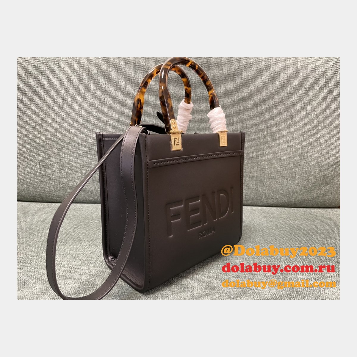 Replica Top Quality FENDI TOTE Sunshine mini handbag
