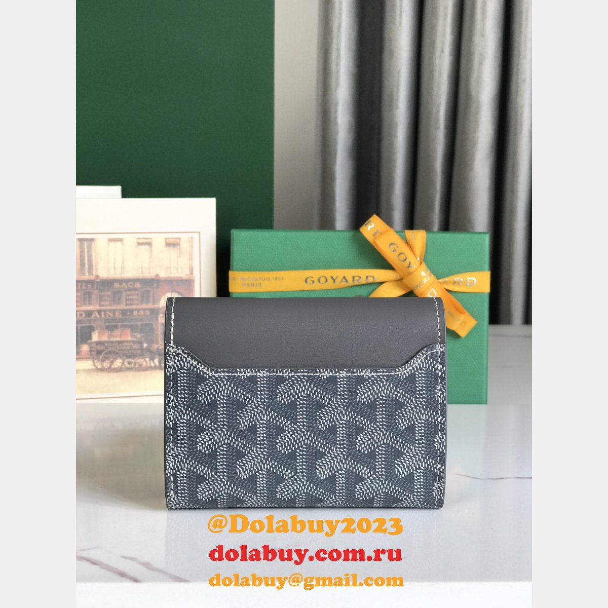 Top Quality Goyardine Saint-Gabriel wallet